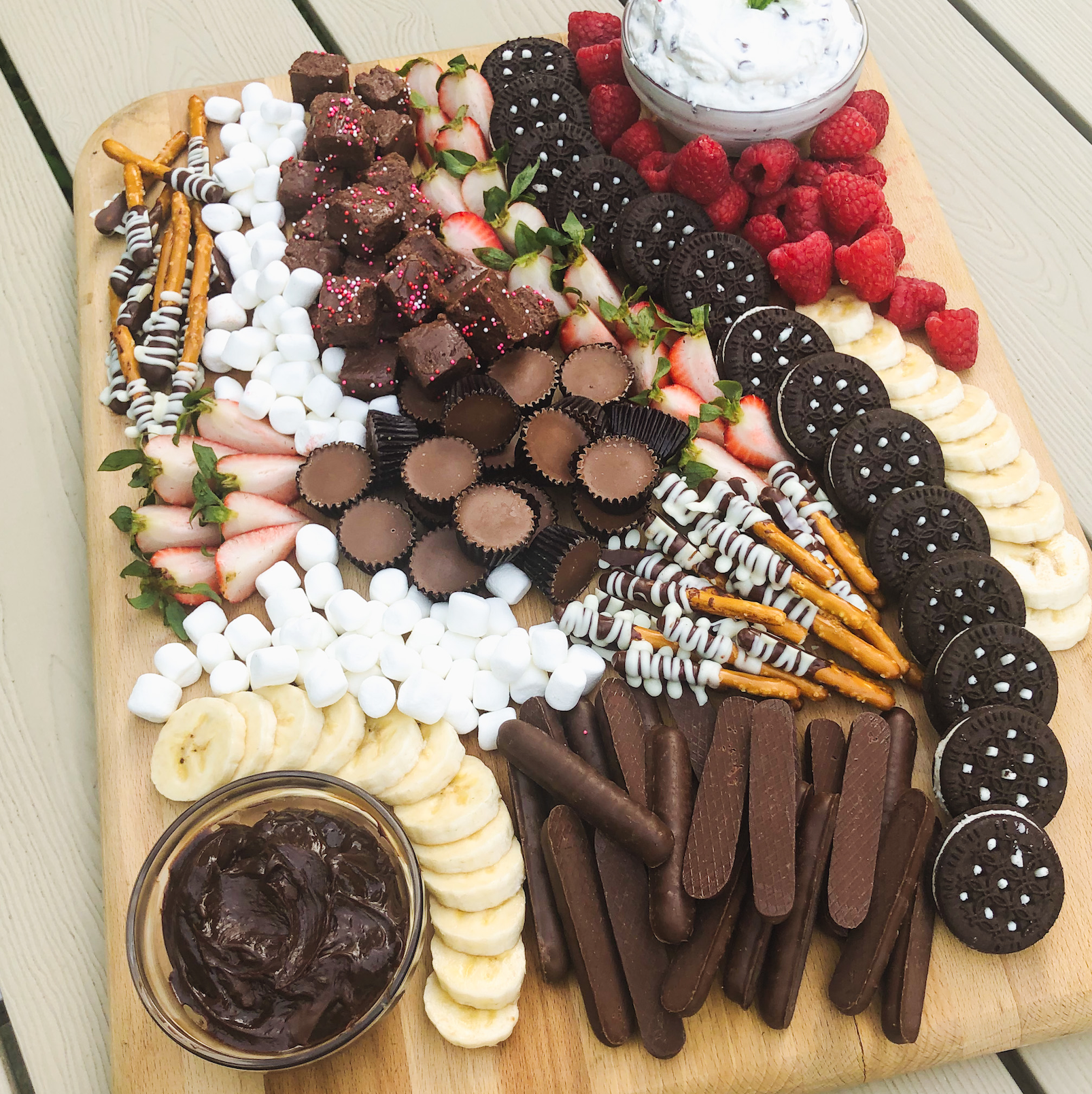 birthday dessert charcuterie board